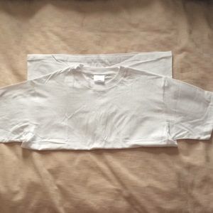 White short sleeve T-shirt